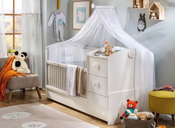 BABY COTTON Детская кровать-трансформер 2 20.24.1016.00 в Диксоне - dikson.mebel54.com | фото