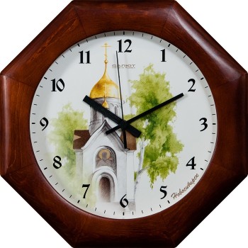 Часы настенные ДС-ВБ28-152 РУСЬ в Диксоне - dikson.mebel54.com | фото