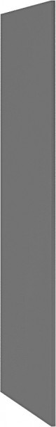 Фасад торцевой верхний Олива глянец ТПВ пенал (Белый глянец/высота 2336 мм) в Диксоне - dikson.mebel54.com | фото