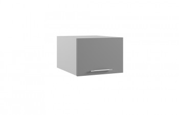Гарда ГПГ 500 шкаф верхний горизонтальный глубокий (Белый Эмалит/корпус Серый) в Диксоне - dikson.mebel54.com | фото