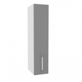 Капри ВП 200 шкаф верхний высокий (Камень светлый/корпус Серый) в Диксоне - dikson.mebel54.com | фото
