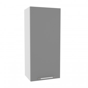 Капри ВП 400 шкаф верхний высокий (Камень светлый/корпус Серый) в Диксоне - dikson.mebel54.com | фото