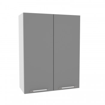 Капри ВП 700 шкаф верхний высокий (Камень светлый/корпус Серый) в Диксоне - dikson.mebel54.com | фото