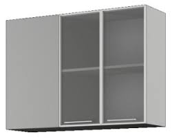 Кёльн ШВУПС 1000Н Шкаф верхний угловой со стеклом (премьер) высокий (Софт даймонд/корпус Белый) в Диксоне - dikson.mebel54.com | фото