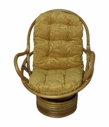 SWIVEL ROCKER кресло-качалка, ротанг №4 в Диксоне - dikson.mebel54.com | фото