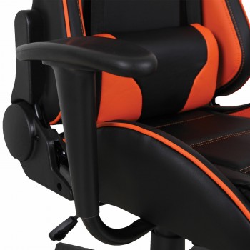 Кресло компьютерное BRABIX GT Racer GM-100 (черный, оранжевый) в Диксоне - dikson.mebel54.com | фото