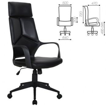 Кресло офисное BRABIX Prime EX-515 (экокожа) в Диксоне - dikson.mebel54.com | фото
