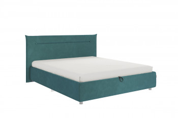 Кровать 1,6 Альба (Сосна велюр/под-мех) в Диксоне - dikson.mebel54.com | фото