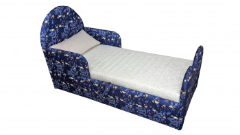 Кровать детская Соня (Печать Панда синий., 1 категория) в Диксоне - dikson.mebel54.com | фото