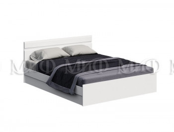 Кровать Нэнси New 1,4м (Белый/белый глянец) в Диксоне - dikson.mebel54.com | фото