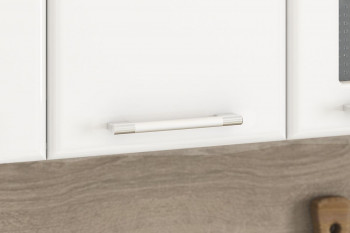 Кухонный гарнитур "Яна 1.6" белый/белый Кофе/зебрано в Диксоне - dikson.mebel54.com | фото