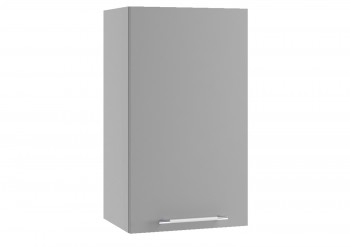 Лофт П 400 шкаф верхний (Штукатурка белая/корпус Серый) в Диксоне - dikson.mebel54.com | фото