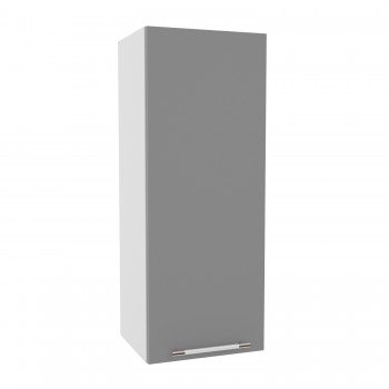 Лофт ВП 350 шкаф верхний высокий (Штукатурка белая/корпус Серый) в Диксоне - dikson.mebel54.com | фото