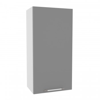 Лофт ВП 450 шкаф верхний высокий (Штукатурка белая/корпус Серый) в Диксоне - dikson.mebel54.com | фото