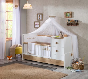 NATURA BABY Детская кровать-трансформер 2 20.31.1016.00 в Диксоне - dikson.mebel54.com | фото