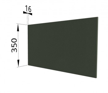 Панель торцевая (для шкафа горизонтального глубокого) ГПГ Квадро (Оливково-зеленый) в Диксоне - dikson.mebel54.com | фото