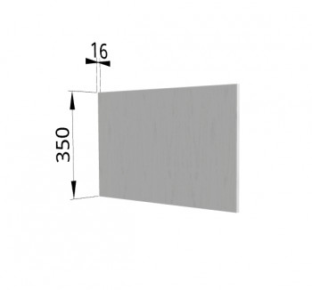 Панель торцевая (для шкафа горизонтального глубокого) ГПГ Ройс (Графит софт) в Диксоне - dikson.mebel54.com | фото