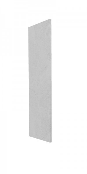 Панель торцевая (для шкафа верхнего высокого) ВП Лофт (Штукатурка белая) в Диксоне - dikson.mebel54.com | фото