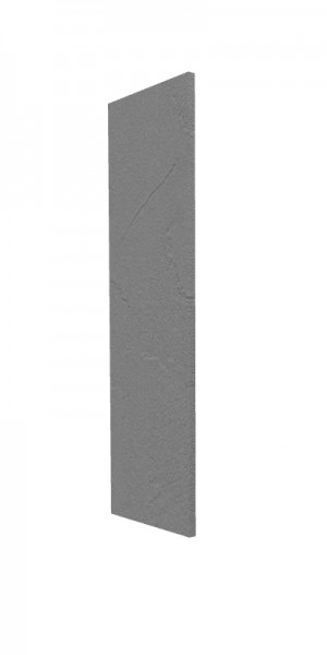 Панель торцевая (для шкафа верхнего высокого) ВП Лофт (Штукатурка серая) в Диксоне - dikson.mebel54.com | фото