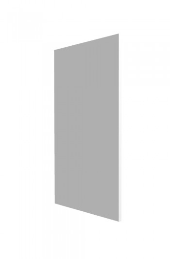 Панель торцевая СТ 400 Ройс (для шкафа торцевого нижнего) Белый софт в Диксоне - dikson.mebel54.com | фото