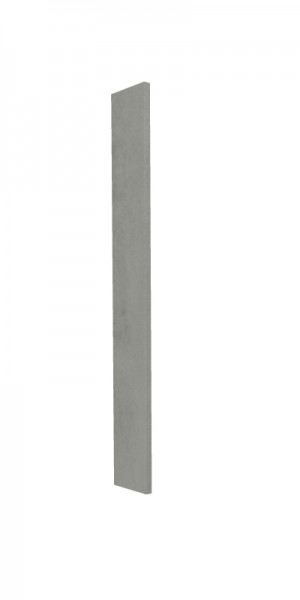 Панель торцевая ВПТ 400 Лофт (для шкафа торцевого верхнего) Бетон светлый в Диксоне - dikson.mebel54.com | фото