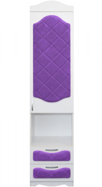 Пенал с ящиками серии Иллюзия 32 Фиолетовый в Диксоне - dikson.mebel54.com | фото