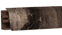 Плинтус LB-38, L=3000мм, мрамор бергамо темный в Диксоне - dikson.mebel54.com | фото
