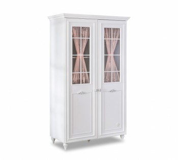ROMANTICA Шкаф 2-х дверный с окном 20.21.1007.00 в Диксоне - dikson.mebel54.com | фото