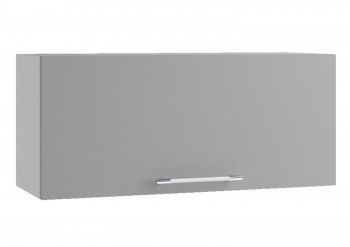 Ройс ПГ 800 Шкаф верхний горизонтальный (Графит софт/корпус Серый) в Диксоне - dikson.mebel54.com | фото