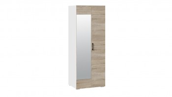 Шкаф 2-х дверный «Нео» с зеркалом Белый/Дуб Сонома в Диксоне - dikson.mebel54.com | фото