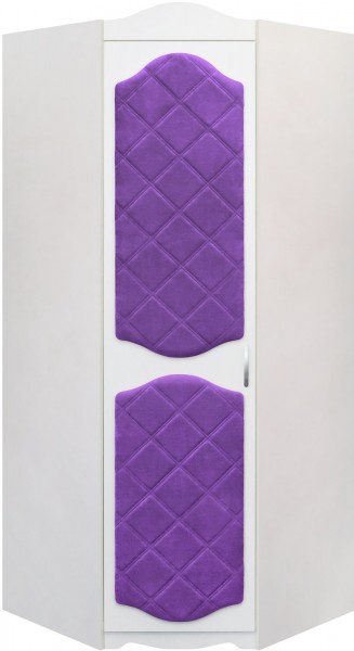 Шкаф угловой Иллюзия 32 Фиолетовый в Диксоне - dikson.mebel54.com | фото