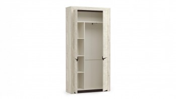 Шкаф для одежды 33.18 Лючия бетон в Диксоне - dikson.mebel54.com | фото