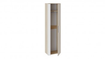 Шкаф для одежды «Нуар» тип 1 Дуб Сонома/Белый ясень в Диксоне - dikson.mebel54.com | фото