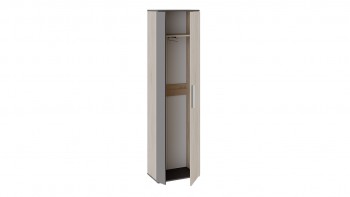 Шкаф для одежды «Нуар» тип 1 Фон серый/Дуб сонома в Диксоне - dikson.mebel54.com | фото