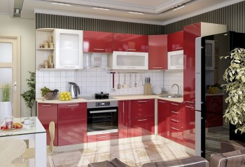 Угловая кухня Максимус-12 2800х1800 мм в Диксоне - dikson.mebel54.com | фото