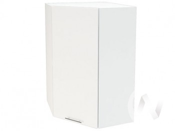 Угловой шкаф Валерия-М ШВУ 599 (Белый глянец/Белый/верхний/высокий) в Диксоне - dikson.mebel54.com | фото