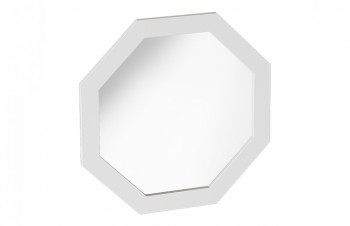 Зеркало навесное Калгари Белый матовый в Диксоне - dikson.mebel54.com | фото